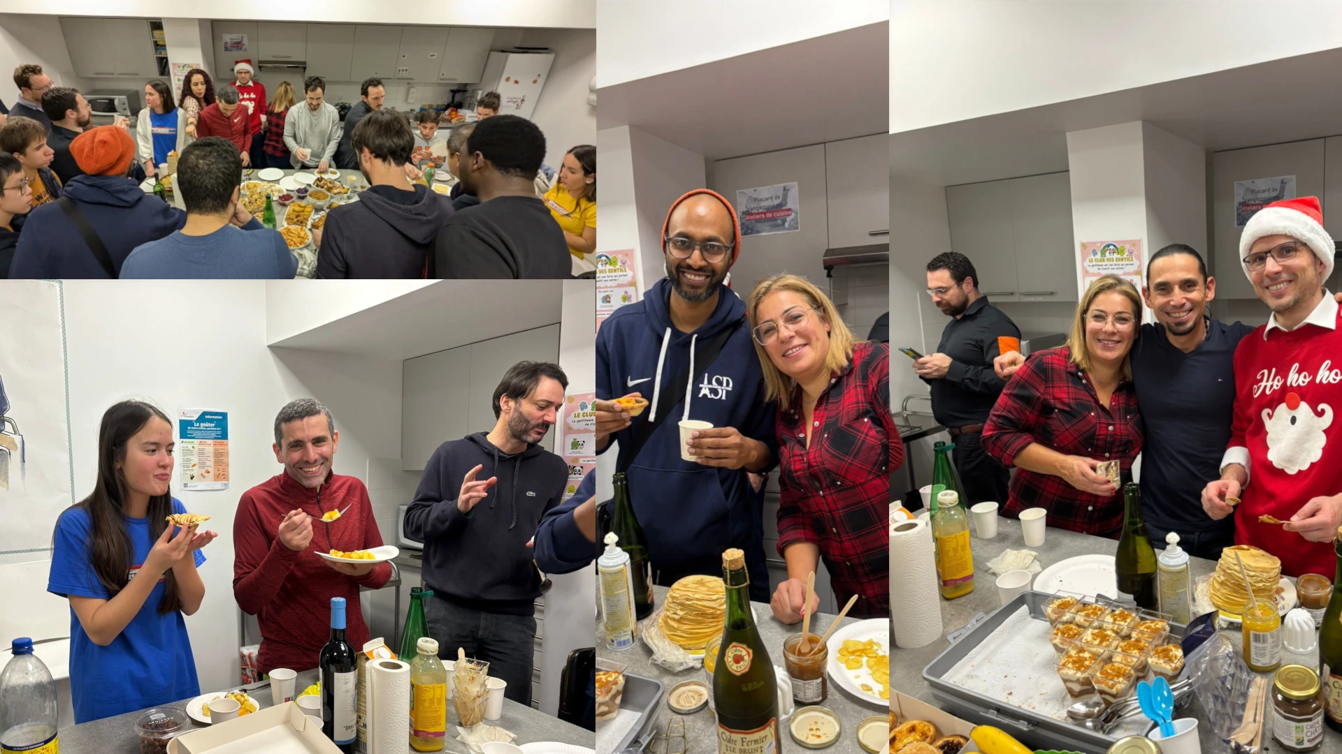Repas de fete de fin d'annee